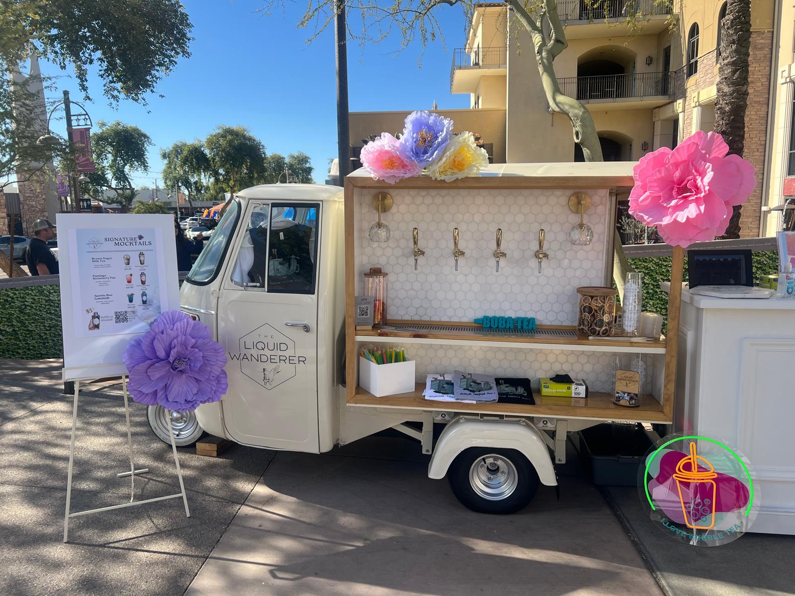 Anna 4 Tap Bar serving in Festivals